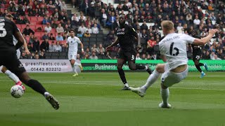 HIGHLIGHTS: MK Dons 2-0 Morecambe