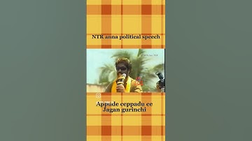 NTR about Jagan #NTR #ntr #srntr #telugupride #jagan #tdp