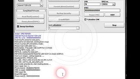 How to change IMEI in Huawei Android Phones using NCK Dongle or Box Android MTK tool