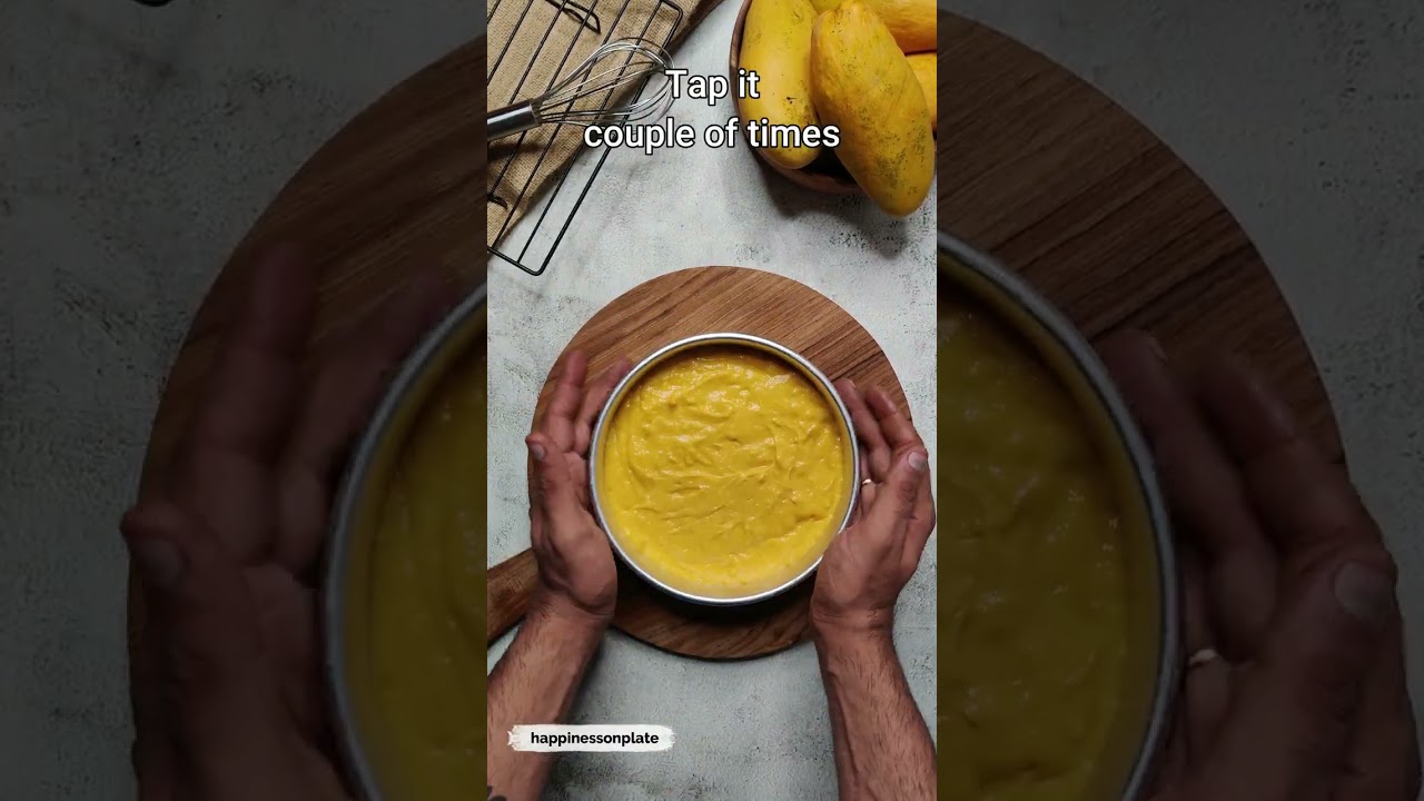 Eggless Mango Cake Recipe | Mango Sponge Cake | Easy Mango Cake | मैंगो केक | Best Cake Recipe