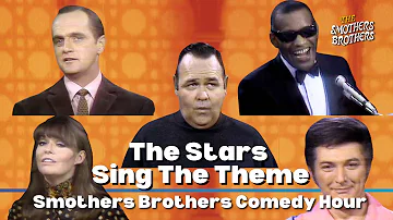 Bob Newhart, Liberace, Ray Charles, Jonathan Winters | Smothers Brothers Theme Song | Bonus Feature!