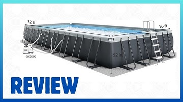 Intex 32ft x 16ft x 52in Ultra XTR Rectangular Pool Review ( Intex 26377EH )