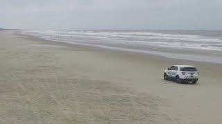 Sunset Beach NC Empty Due To Bad Weather May 27th 2023