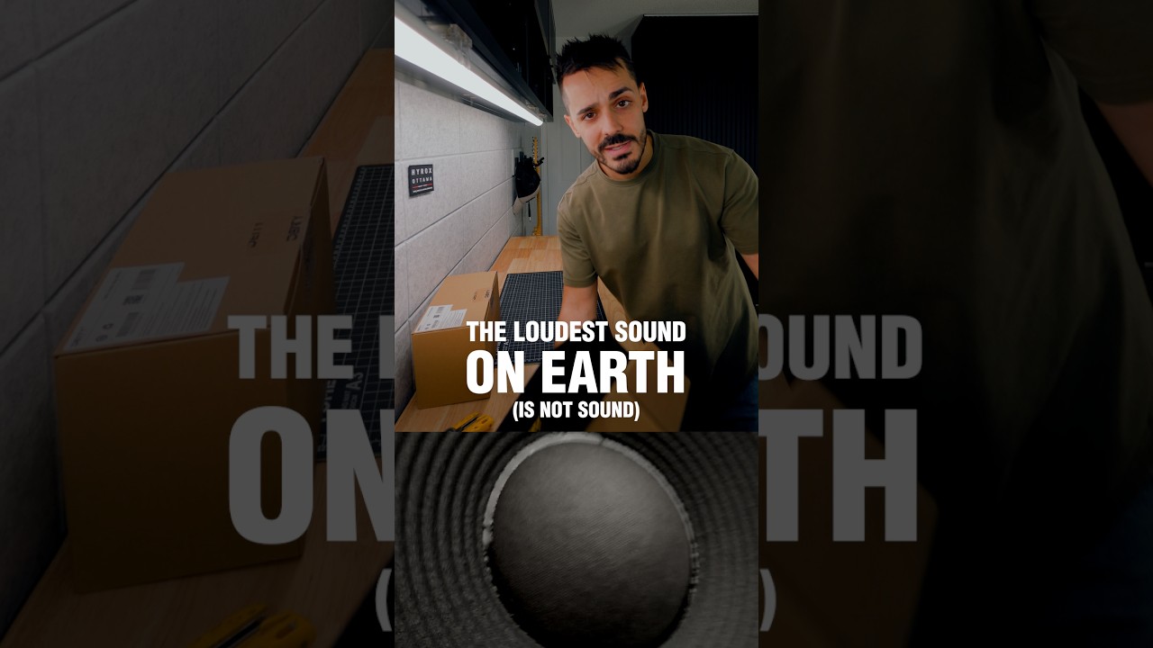 The LOUDEST sound on Earth... is not sound