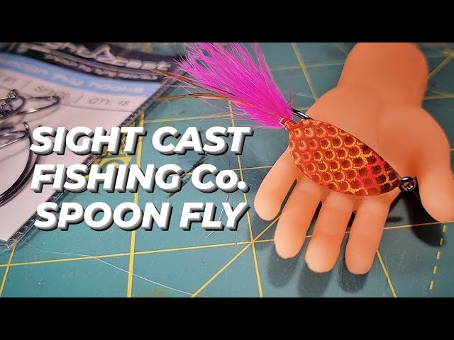 sightcastfishing Spoon Fly - Top Fly Pattern for Texas Redfish on the Fly.  Trout too! 