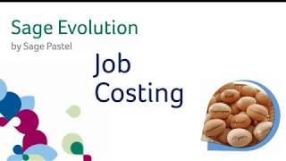 Sage Evolution Job Costing