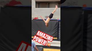 STANDING START to FULL-IN-TRIFF🙌🏼🔥 #tumbling #trampoline #trainingvideo