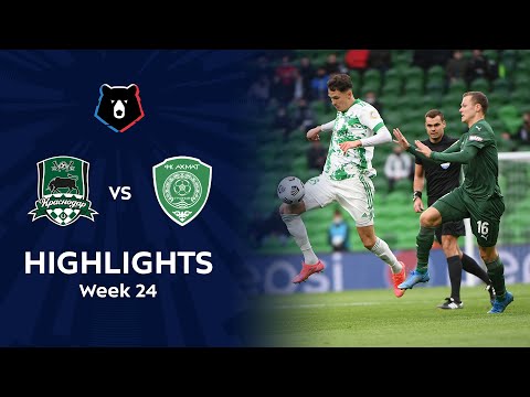 Krasnodar FK Akhmat Grozny Goals And Highlights