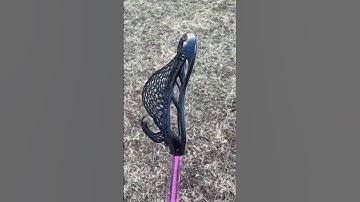 Stringking mark 2f strung with a mid pocket with hero 4.0 #lacrossestick #lacrosse #stringing