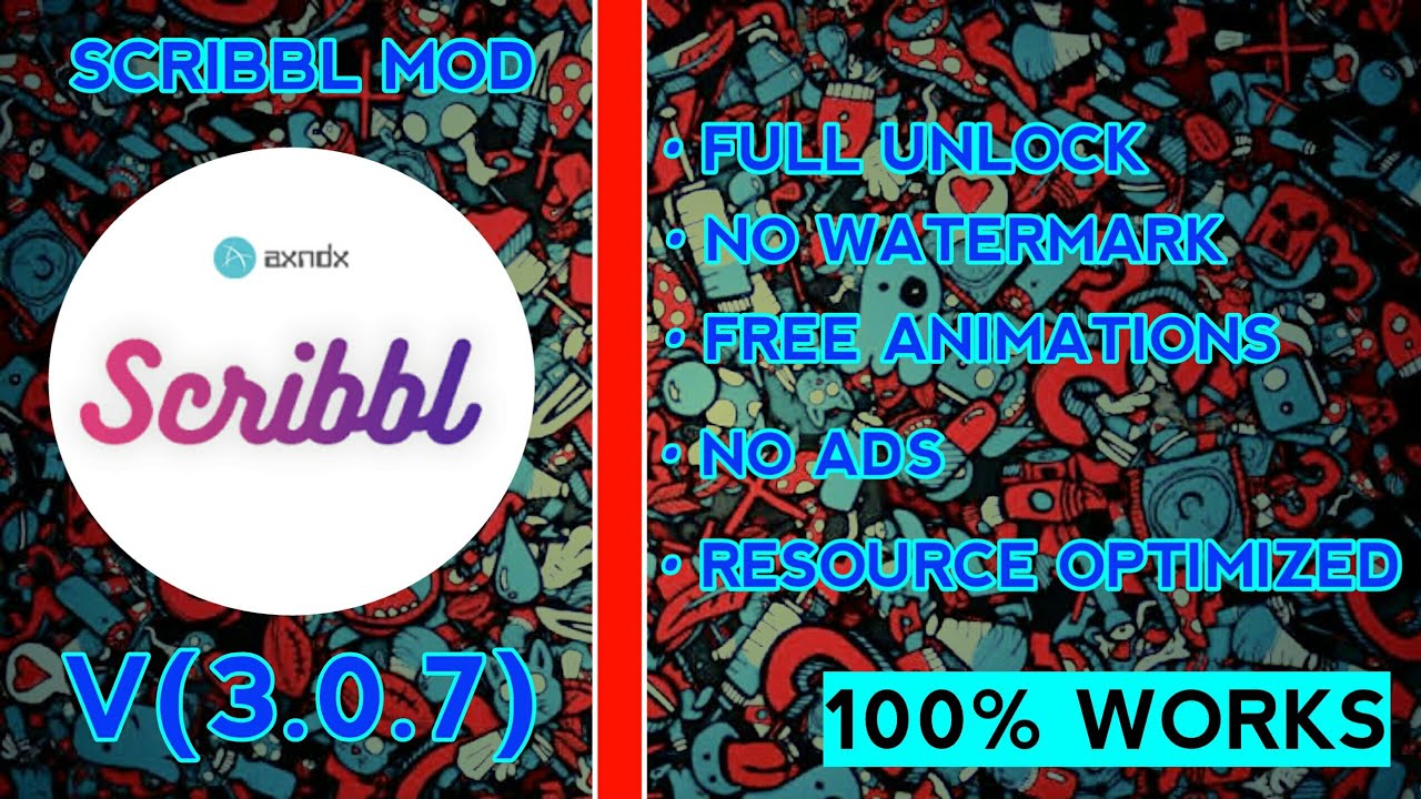 Scribbl Mod Apk, Full Unlocked v(3.0.7), 100sabiii YouTube