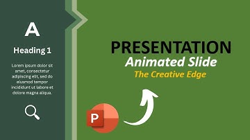 Animated PowerPoint Slide Design Tutorial | The Creative Edge