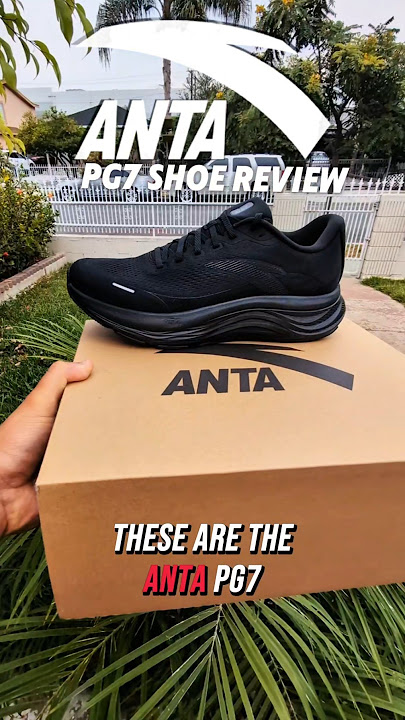 Anta PG7 Running Shoe Review