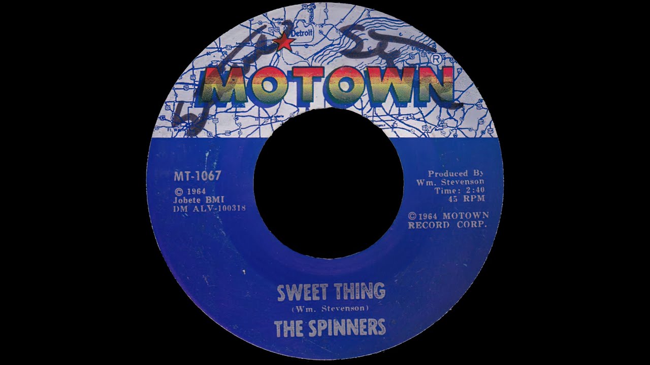 Sweet Thing The Spinners1964 YouTube