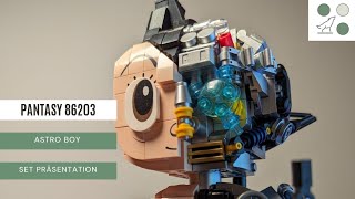 Pantasy 86203 Astroboy | Set Präsentation | Klemmbaustefan