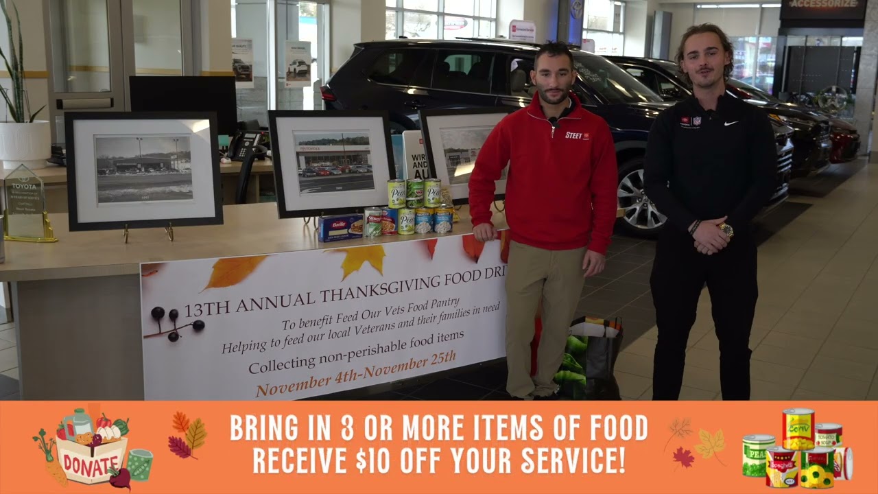 13th Annual Steet Toyota Thanksgiving Food Drive