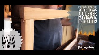 Puertas de madera y junquillos  JM Carpintería - Tutorial