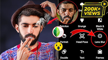 Snapseed Face Smooth + Background Change Photo Editing Tricks | Snapseed Background Editing Trick