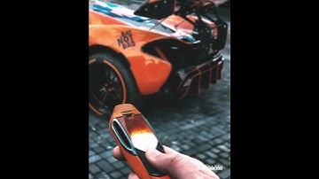 Concept design of key for McLaren