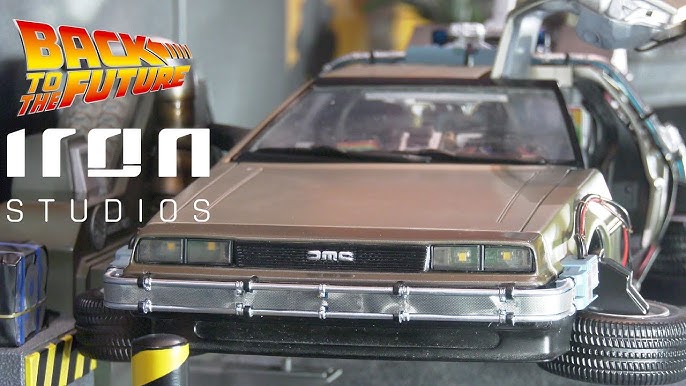 Back to the Future Part II DeLorean (Full Deluxe Version including Marty  McFly and Doc Brown) 1:10 Scale Statues – Back to the Future™