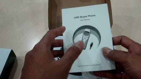 SYS2U.COM - แกะกล่อง โทรศัพท์สไกป์ YEALINK USB-P8DH