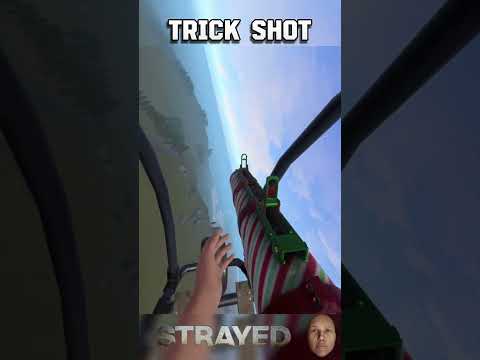 INSANE Upside Down Helicopter Rocket Trick Shot! 🤯 | Strayed VR #shorts