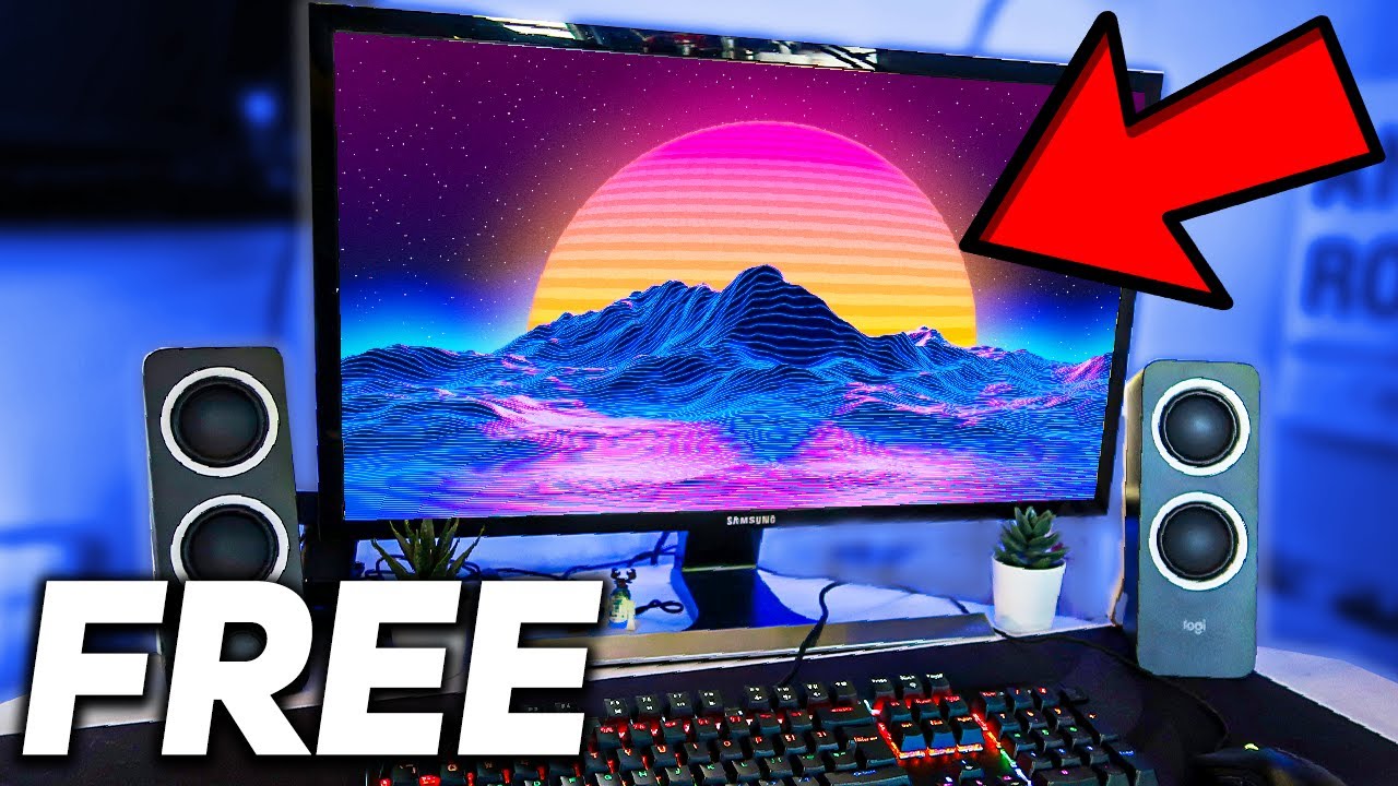 How to Get Free Animated Wallpapers on PC 🔥🤫 #pcgaming #animatedwall