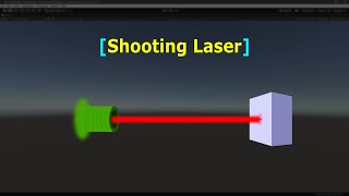 Shooting Laser using Raycast and LineRenderer | Unity Game Engine screenshot 1