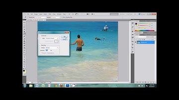 Tutorial content aware fill: Remove objects from photos: Adobe photoshop CS5