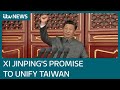 Xi Jinping promises to unify Taiwan as China marks 100 years of Communist Party | ITV News