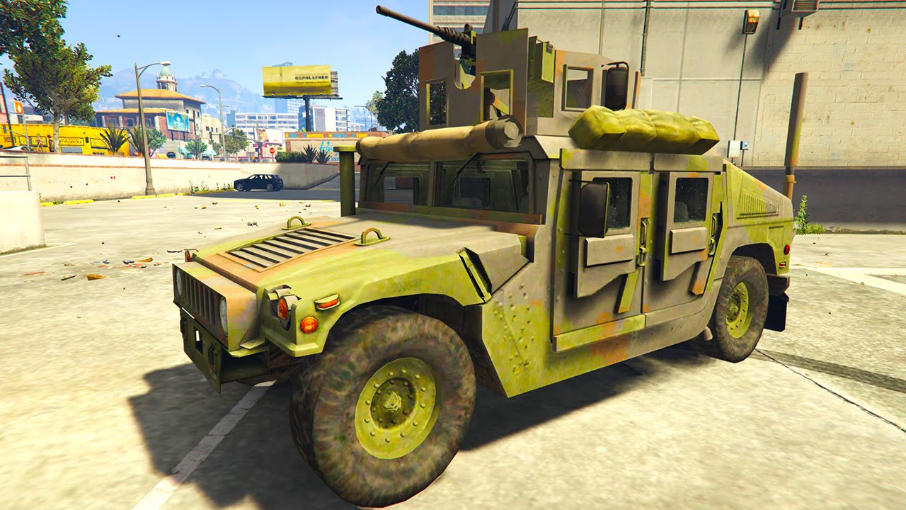 Gta5 Pc版 実車mod ハンヴィー M1116 登場 銃座使用可 グランド セフト オート5写真大好きブログ Gta5攻略情報ほか