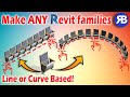 Revit Snippet: Turn ANY Family into Line or Curve Based