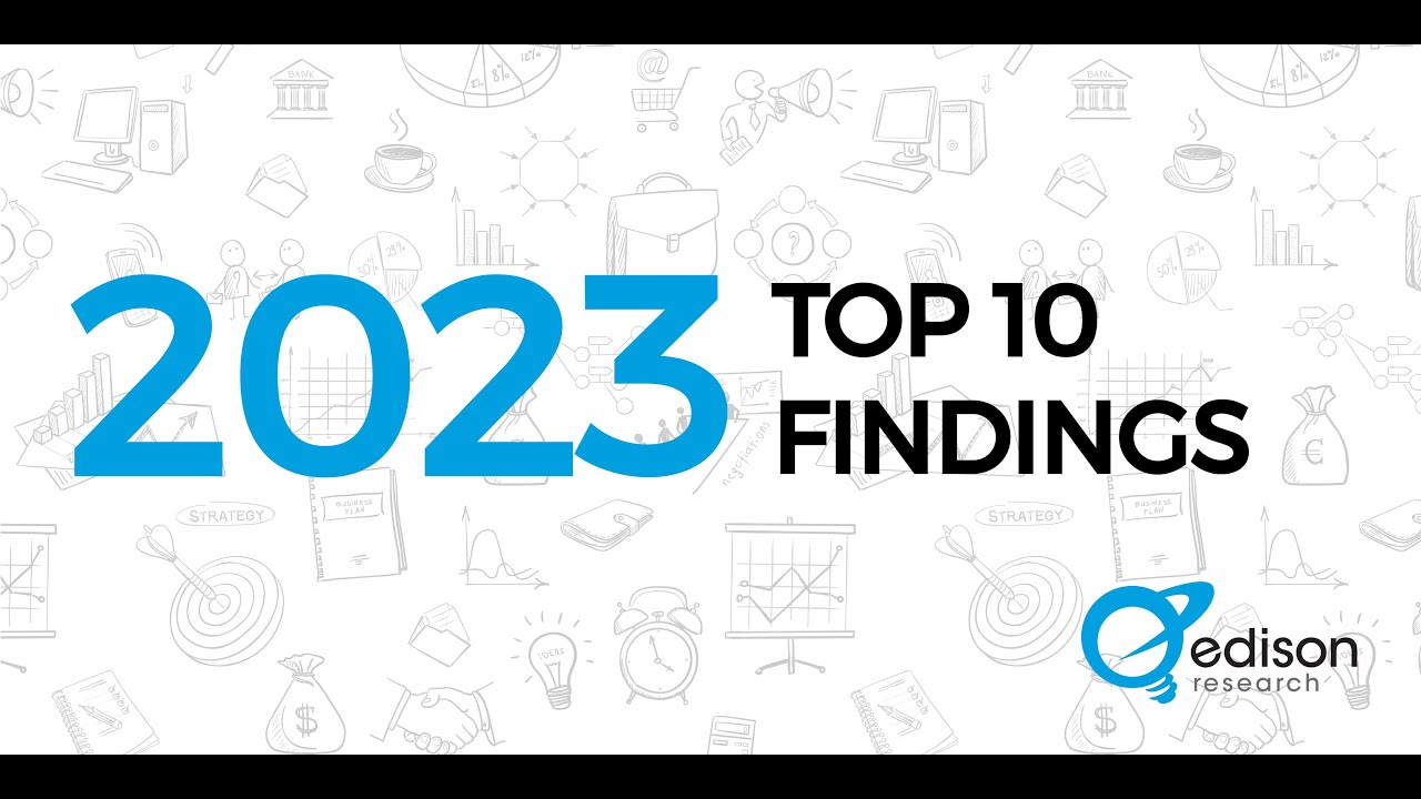 Online Audio Listening Reaches New Milestone: Edison Research Top 10 Findings of 2023