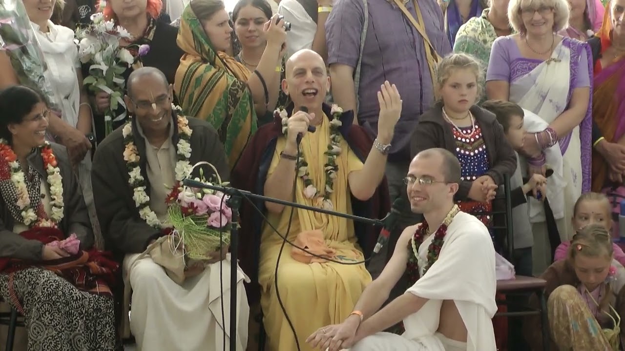Лекция перед Виваха ягьей. Прахладананда Свами 09.2013 Фестиваль Бхакти Сангама