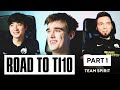 Team Spirit. Road to TI10. Part 1 (Silent, Miposhka, Korb3n)