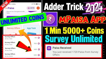 mPaisa App Survey Complete Trick 2024 |mPaisa me survey complete kaise kare | mPaisa unlimited trick