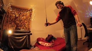 swinging microphones