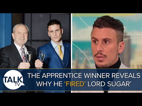 The Apprentice Winner Reveals Why He ‘Fired’ Lord Sugar | “It Got Heated In Boardrooms”