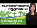 Learn portuguese in 20 minutes  all the basics you need