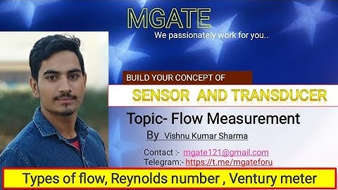 IN - sensor and industrial instrumentation (Flow Measurement, part-1) , lecture -28