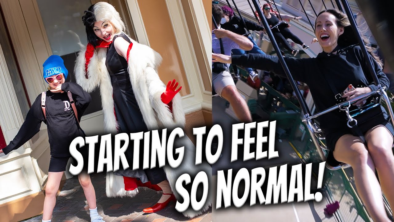 Nothing but good vibes in Disneyland! | Characters, rides & yummy food!