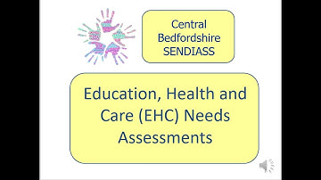 EHC needs assessment webinar recording
