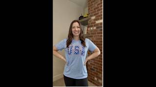 Try on of Soft American Flag Shirt screenshot 1