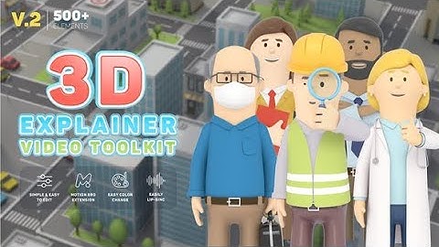 3D Characters Explainer Toolkit by HolyPix   VideoHive