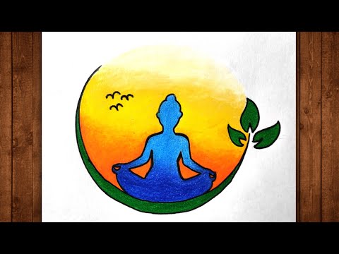 International Yoga Day Vector PNG Images, International Yoga Day, Yoga  Drawing, Yoga Sketch, Girls PNG Image For Free Download