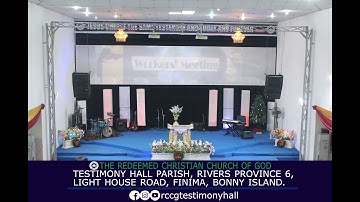 RCCG Testimony Hall - Digging Deep  (19-01-2021)