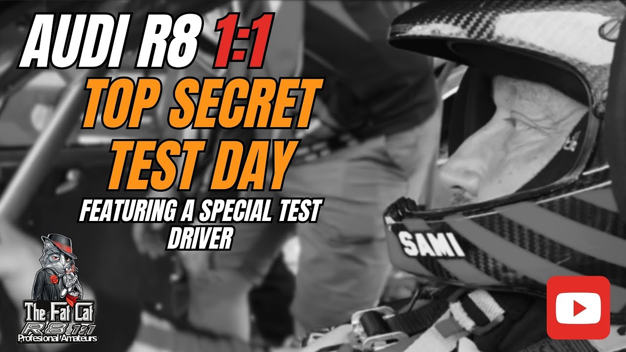 1500 hp twin turbo Audi R8 – Top-Secret Test Day with a Special Driver ...