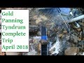 Complete Gold Panning Trip April 2018 Tyndrum Scotland Good Gold