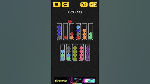Ball sort puzzle level 436