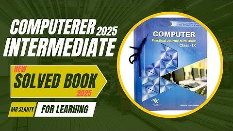 Solved Practical Book Of Computer Class 11 & 12 | Computer Practical Copy F.Sc