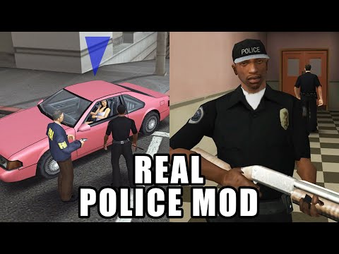 GTA San Andreas Best Police Mod - How To Be a Cop